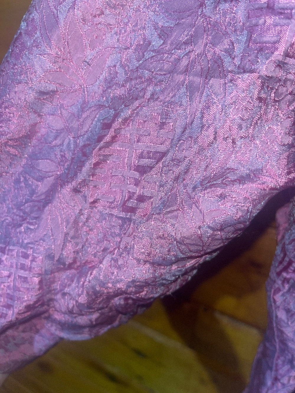 Vintage Global Village 100% Silk Asian Blouse